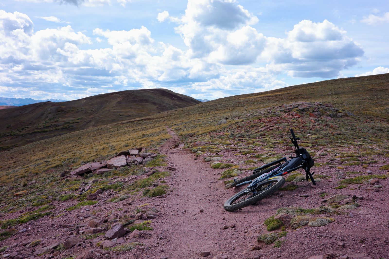 Above treeline on the Colorado Trail.